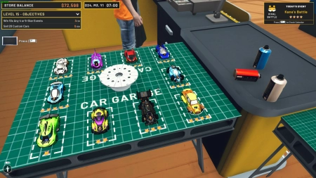 Mini Racer Car Shop Simulator