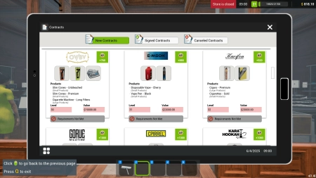 Tobacco Shop Simulator
