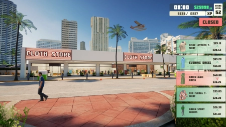 siMarket Cloth Store Simulator