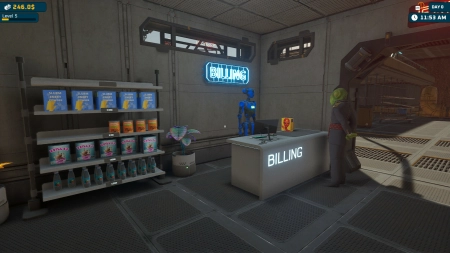 Alien Market Simulator