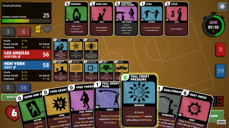 Clutchtime: Basketball Deckbuilder
