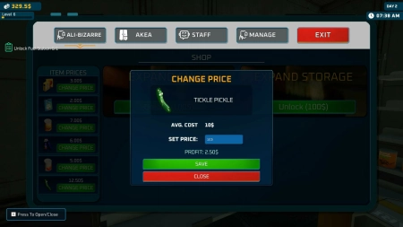 Alien Market Simulator
